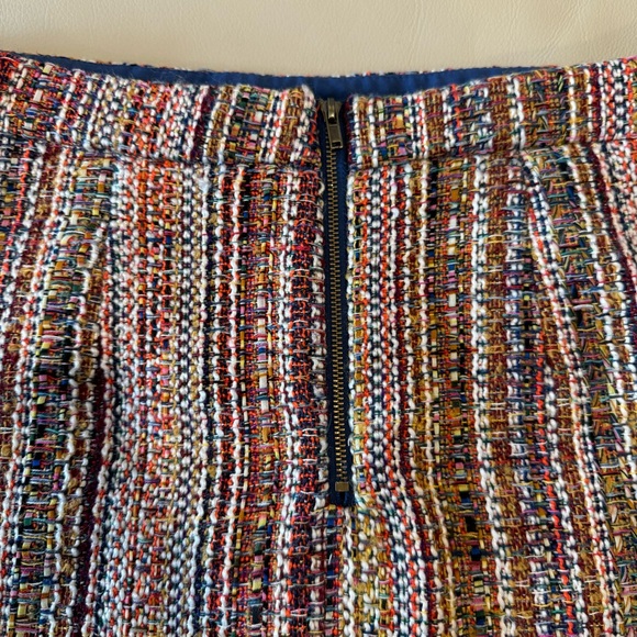 Catherine Melandrino Multicolor Tweed Skirt - Picture 7 of 11